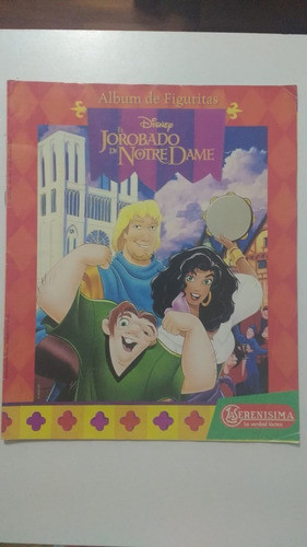 Álbum De Figuritas El Jorobado De Notre Dame Con 20 Figurita 0