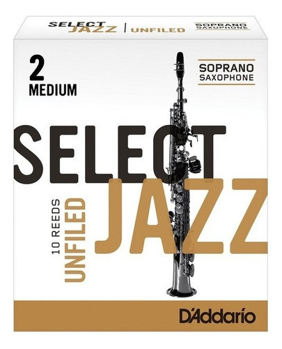 Caja Daddario Woodwinds Soprano Rrs10ssx2m 10 Select Jazz 2m 0