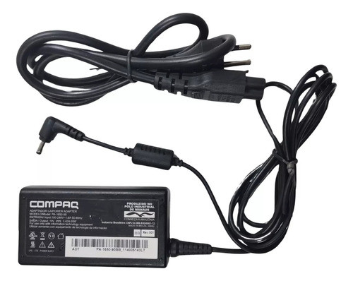 Fonte Carregador Original Compaq Presario 436 438 Seminovo 0
