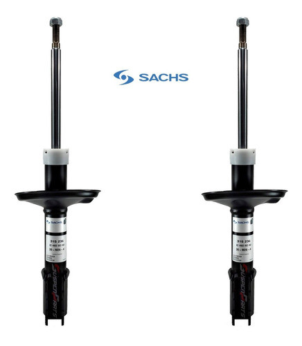 Kit X2 Amortiguadores Delanteros Sachs Renault Sandero 08-13 1