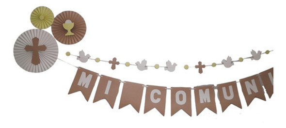 Deco Comunión, Banderines 0