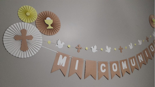 Deco Comunión, Banderines 1