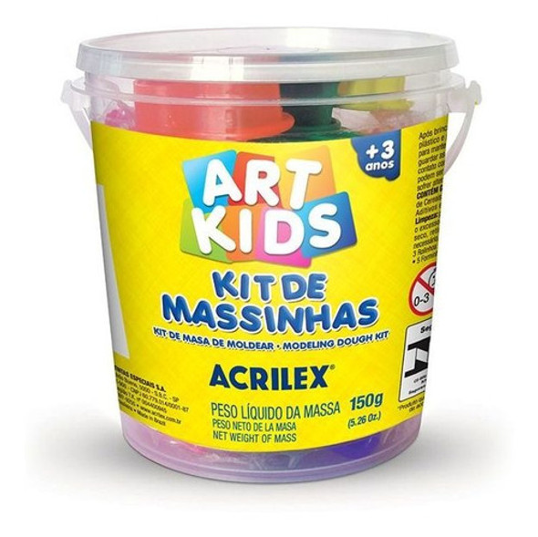 Kit Massinhas De Modelar 150g Art Kids - Acrilex 0