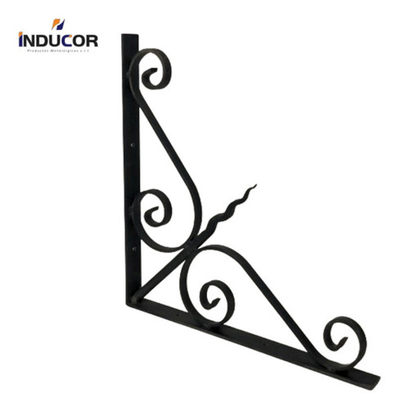 Ménsula De Hierro Estilo Forjado Colonial. 40x40cm 1 Ménsula De Hierro Estilo Forjado Colonial. 40x40cm 1