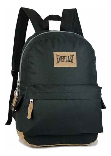 Mochila Everlast 18 Pulgadas 26745 Color Negro Escolar 0