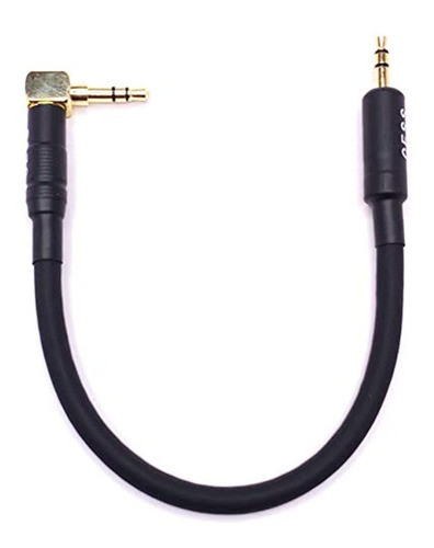 Cess-072 Cable De Audio Estereo Auxiliar Corto En Angulo R 0