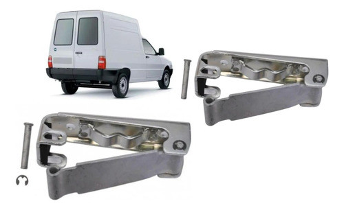 Kit Limitador Com Estágio Porta Traseira Bau Fiorino 2002 0