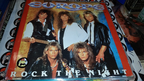 Europe Rock The Night Vinilo Maxi Spain Impecable 1986 0