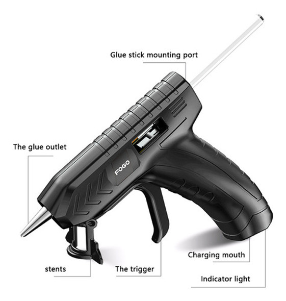 Máquina De Cola Derrete A Quente Com Reparo De Bastão De Col 1