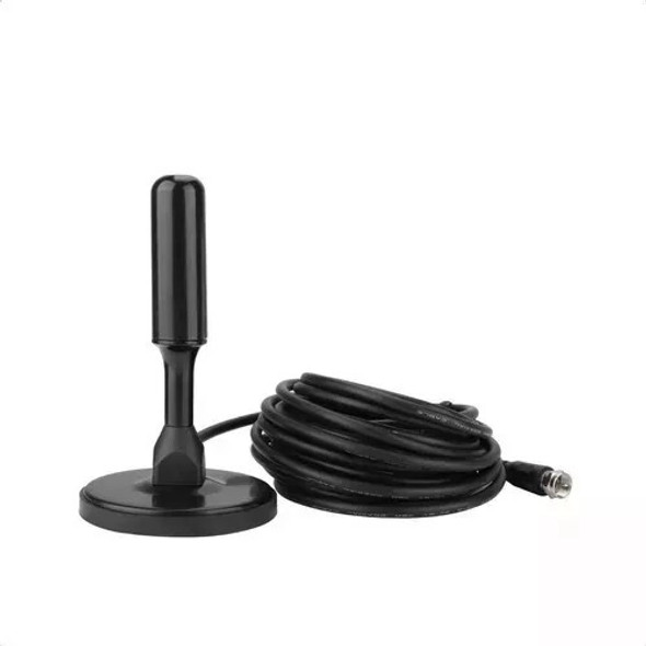 Antena Interior Isdb-t Digital Tv Cable 5 M Con Soporte 0