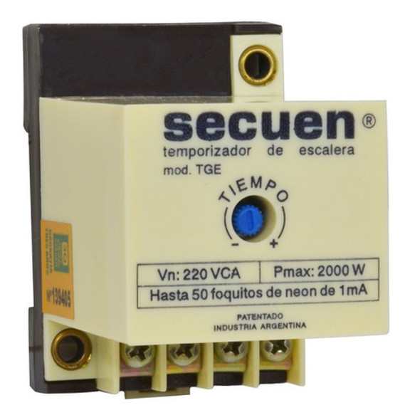 Temporizador Timer Programable Riel Din 2000w Secuen 0