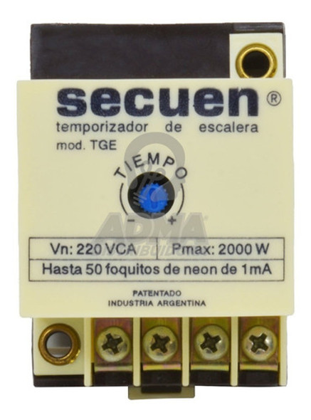Temporizador Timer Programable Riel Din 2000w Secuen 1