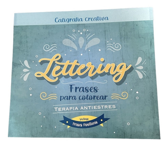 Libro Para Pintar Splash - Lettering 0