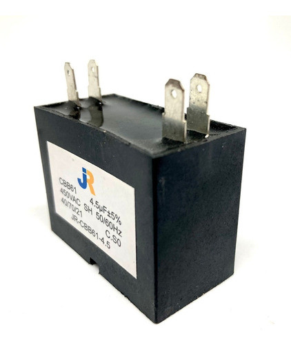 Capacitor Marcha Cuadrado 4,5uf 450 Vac Friar 1
