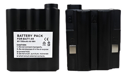 Nuevas Baterías 5r Para Midland Gxt-300 Radio Gxt-325 Gxt-40 0