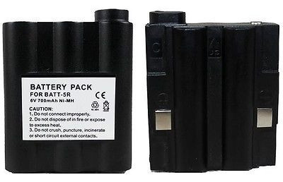 Nuevas Baterías 5r Para Midland Gxt-300 Radio Gxt-325 Gxt-40 1