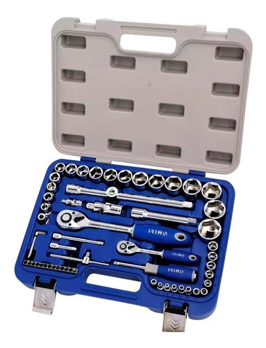 Set Bocallave Y Acc Enc 1/2 Y 1/4 58 Piezas 129-58-4 Irimo 0