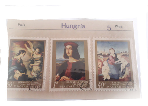 Estampillas De Hungría V 0