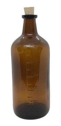 Botella Vidrio Agropecuario Licor Con Tapon 500 Cc Pack X20 0