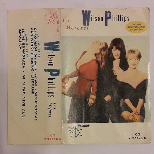 Carátula Casette Wilson P.h.i.l.l.i.p.s. // Las Mejores 0
