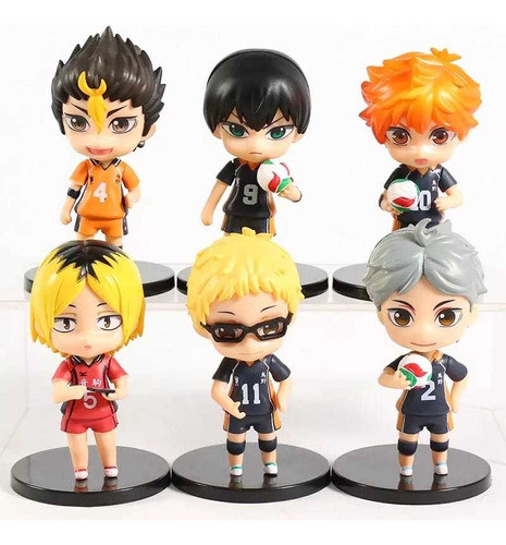 Haikyuu Figuras X 6 Hermosos 0