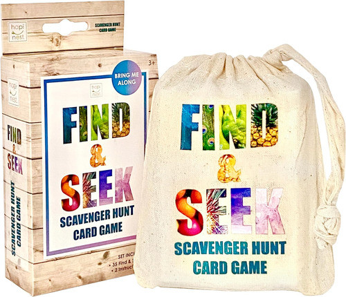 Juego De Cartas De Búsqueda Para Niños Al Aire Libre 0