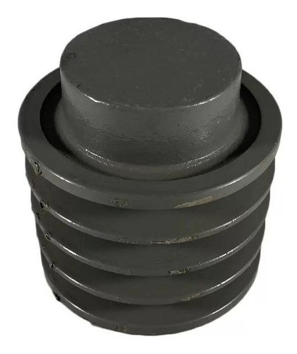 Polia De Ferro 4 Canais Tipo B 60mm 60b4 Mademil Fundibel 0