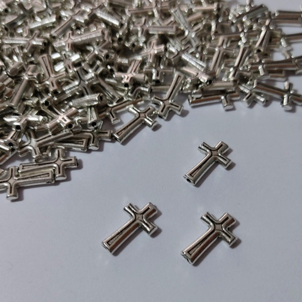 200 Pasante De Metal Cruz  - Armado Artesanias Bijou 0