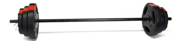 Kit Barra Y 17,5 Kg En Discos Con Manija Body Gimnasia Gmp 0