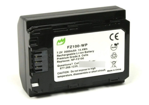 1bateria Np-fz100 P/sony A7r3 A9 Ilce-9 Ilce-7m3 -fact A/b 0