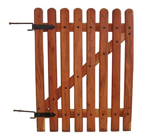 Portón Puerta Tranquera Cerco De Madera De Quebracho. 0