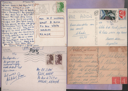 0477_lote De 12 Tarjetas Postales De Francia 1