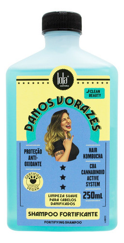 Lola Danos Vorazes Shampoo Reparador Cabello Dañado 250ml 3c 0