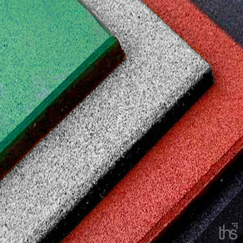 Piso Borracha Playground 16mm 6 Placas (1,50m²) Frete Grátis 1