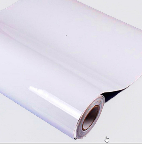 Vinilo Autoadhesivo Blanco 105 X 350 Cm Base Negra Blackout 0