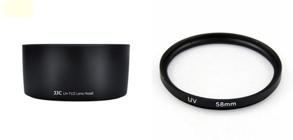 Parasol Es-71ll Lente Canon 50mm F1.4 +  Filtro Uv 58mm 0 Parasol Es-71ll Lente Canon 50mm F1.4 +  Filtro Uv 58mm 0