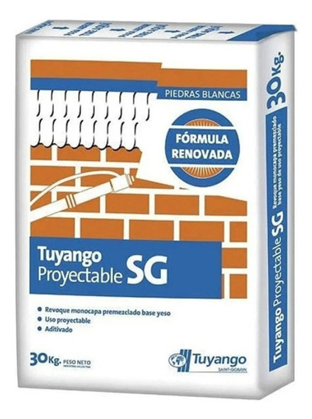 Yeso Proyectable Tuyango Sg 30kg Consultar X Mayor 0