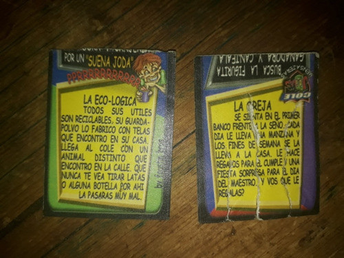 Figuritas Cartón Posterior Colejodas Pepsico. 0