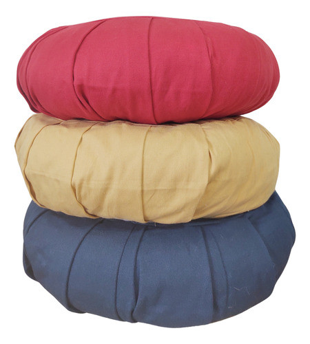Zafus De Meditación - Pack De 6 Unidades -2 Cint. De Regalo 0