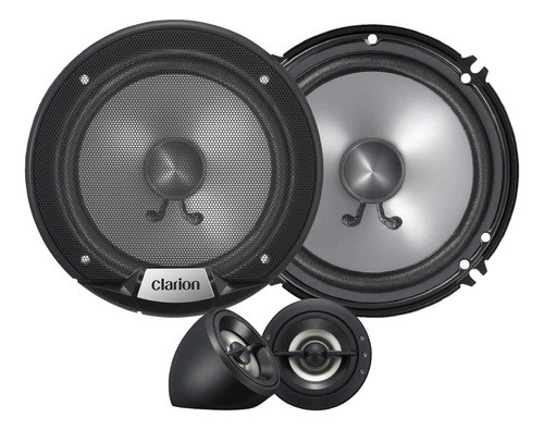 Parlantes Componentes Clarion Srg1623s 6.5 Pulgadas 2 Vías 0