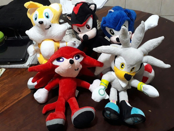 Peluches Sonic Boom, Shadow, Knuckles, Tails Y Silver 0
