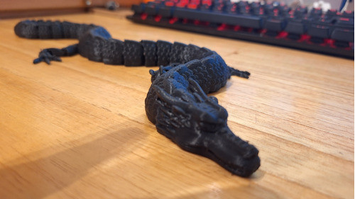 Dragon Articulado Imoresion 3d Pla Flex Juguete 1
