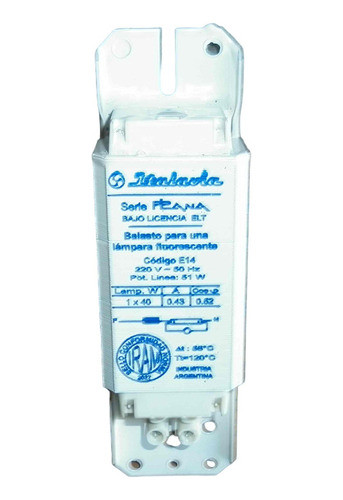 Balastro Para Tubos Fluorescente 40 Wats 0