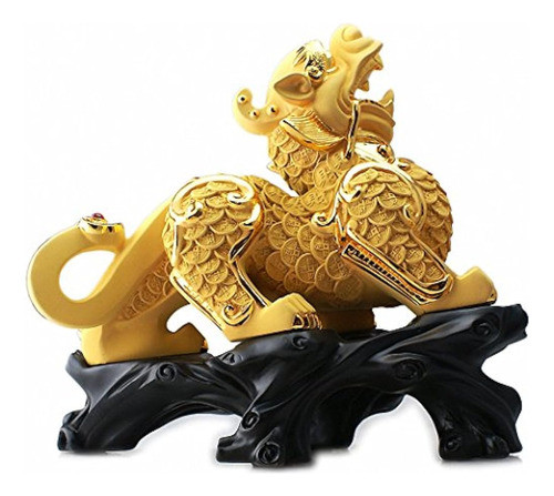 Estatua De Oro Pi Yao / Pi Xiu De Gran Tamaño Que Atrae La R 1