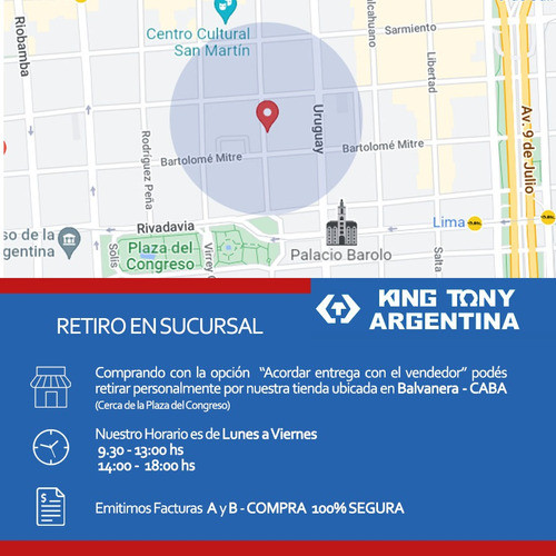 Pinza Pico De Loro Poligrip King Tony 253mm 1