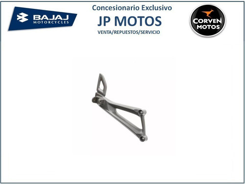 Soporte Pedalin Trasero Derecho Rouser Rs 200 Original 1