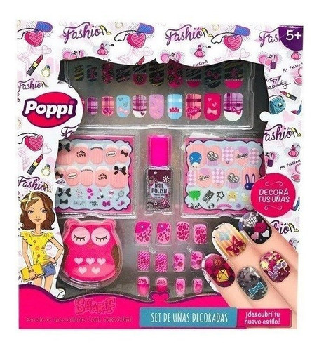 Set Infantil De Uñas Decoradas - Poppi S22502 0