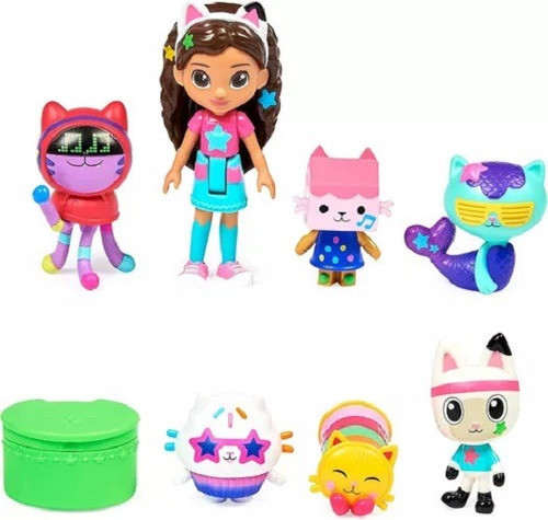 Gabby's Doll House Set De 7 Figuras Deluxe 36204 Mundotoys 1