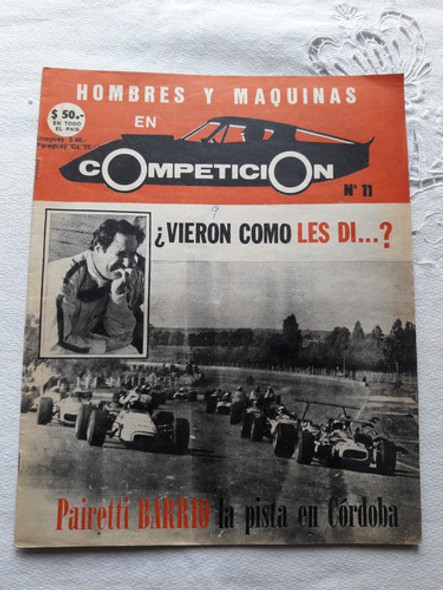 Revista Hombres Y Maquinas En Competicon N° 11 Mayo 1969 0 Revista Hombres Y Maquinas En Competicon N° 11 Mayo 1969 0