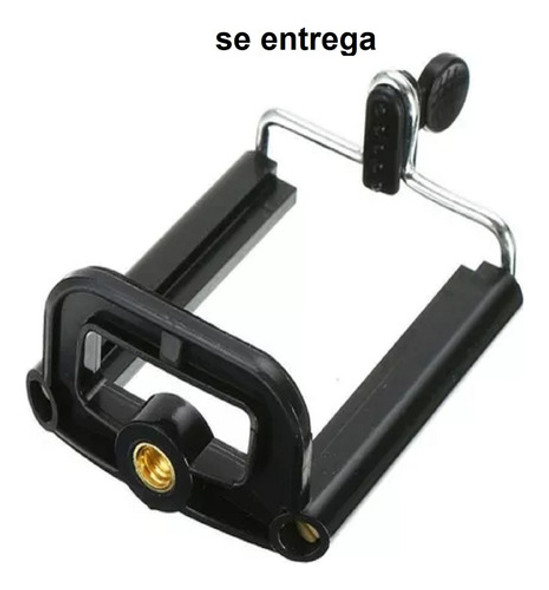 Adaptador Para Tripode Y Monopod Celulares Cabezal Soporte ! 1